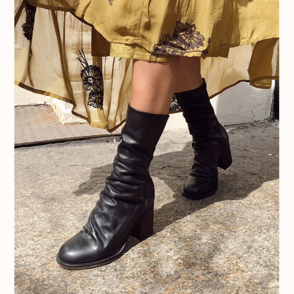 Free People Elle Block Heel Boots